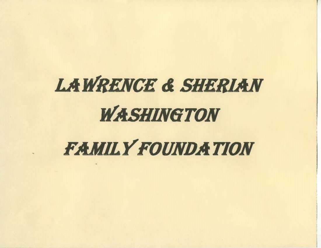 Lawrence & Sherian Washington Family Foundation